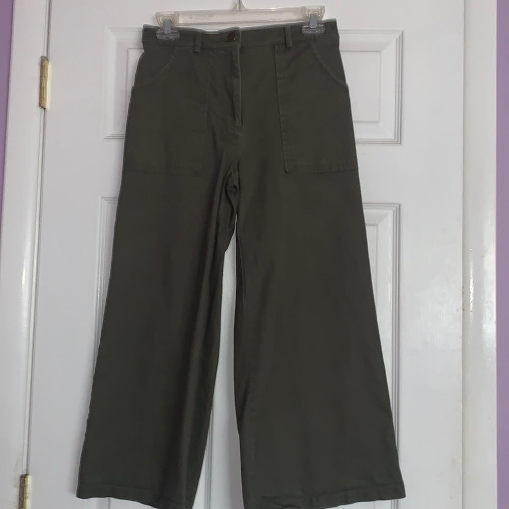WIDE LEG - CROP - PANTS